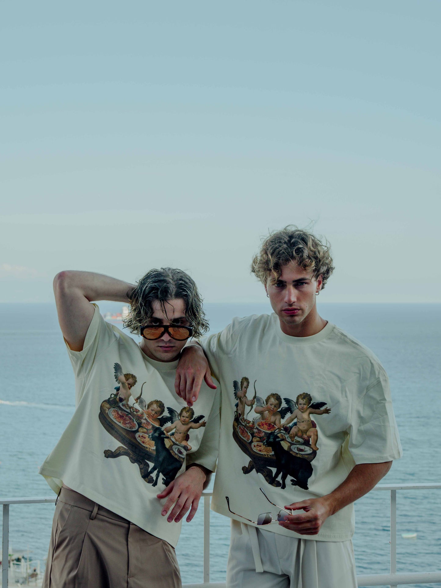 Cream Angels T-shirt