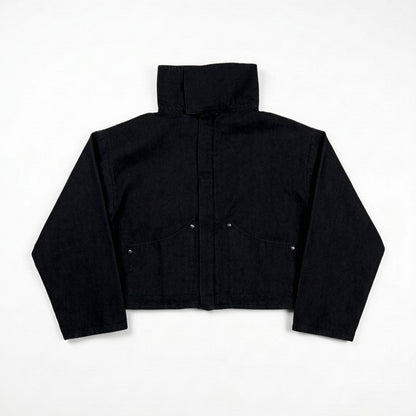 KAIROZ black denim jacket